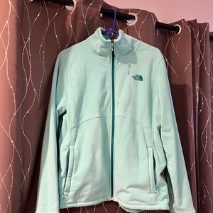 The North Face Light Green Fleece Jacket